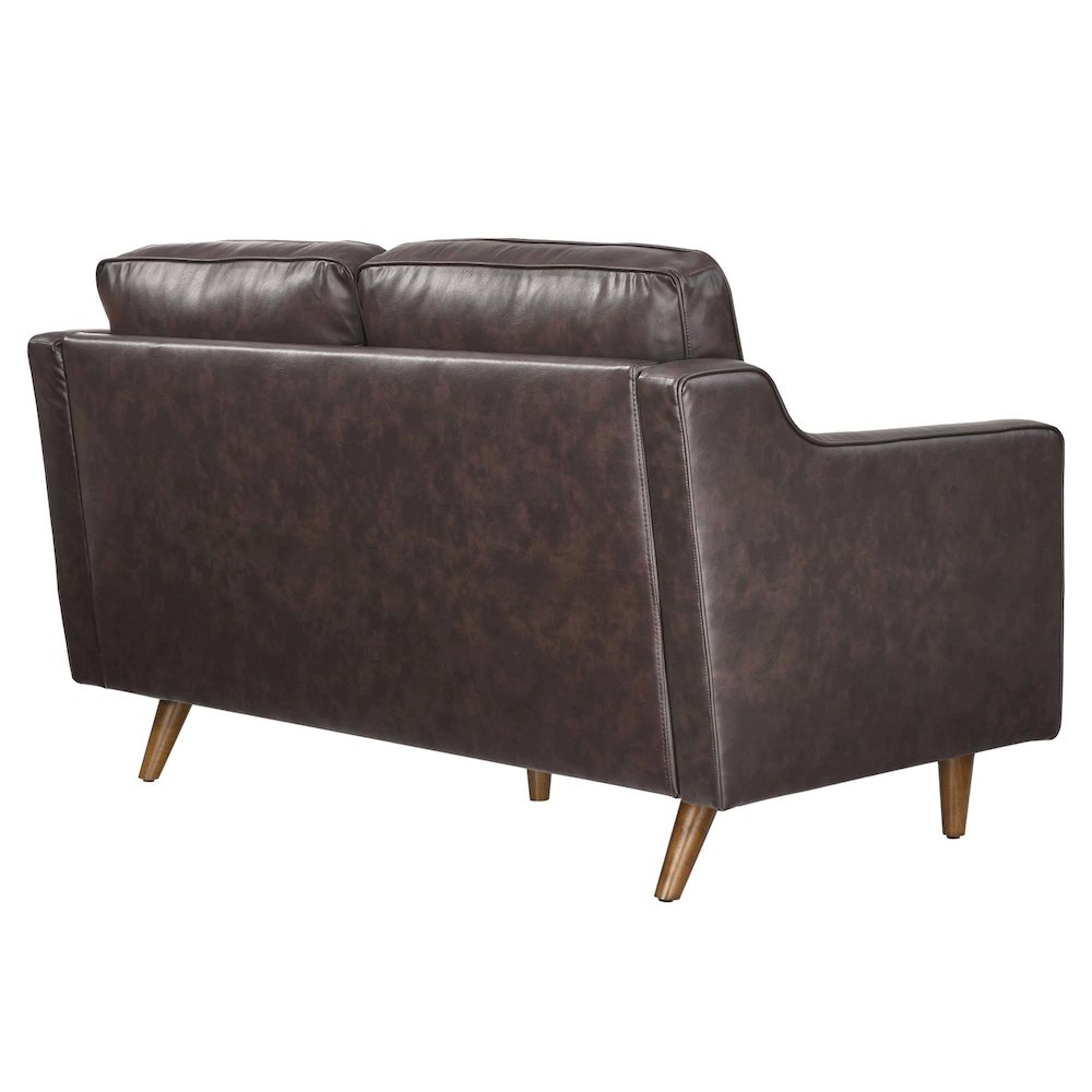 Impart Genuine Leather Loveseat. Picture 5