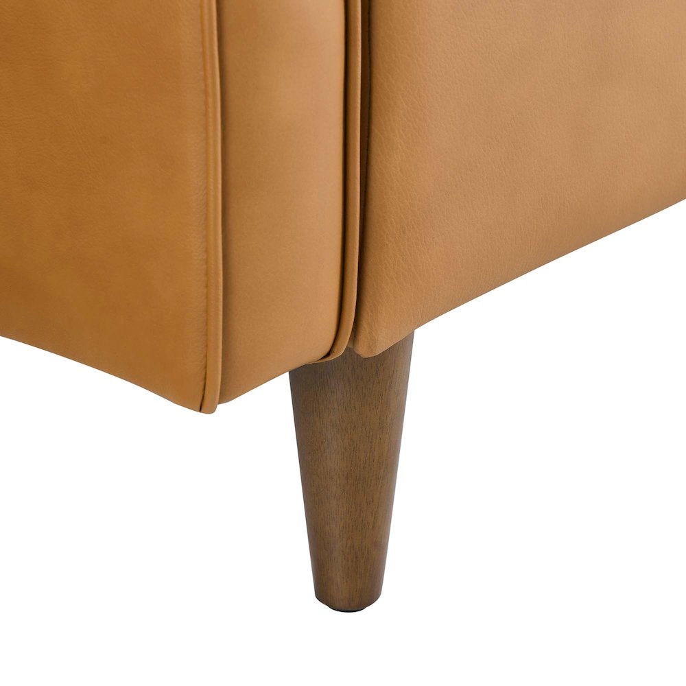 Impart Genuine Leather Loveseat. Picture 3