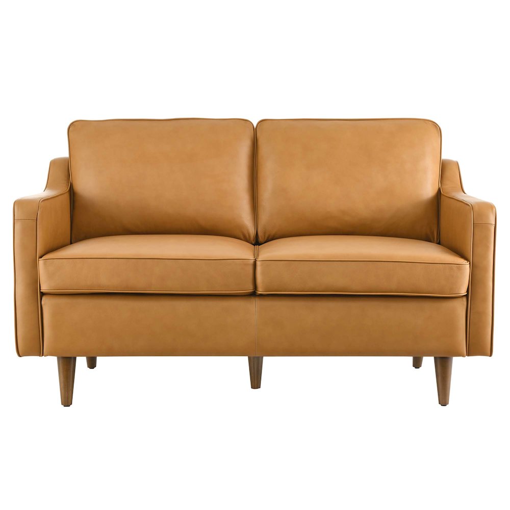 Impart Genuine Leather Loveseat. Picture 6