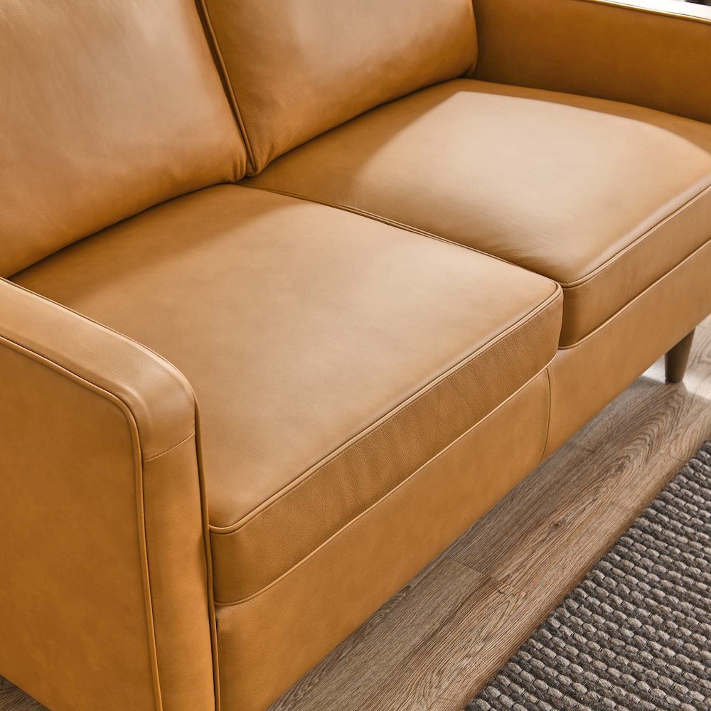 Impart Genuine Leather Loveseat. Picture 8