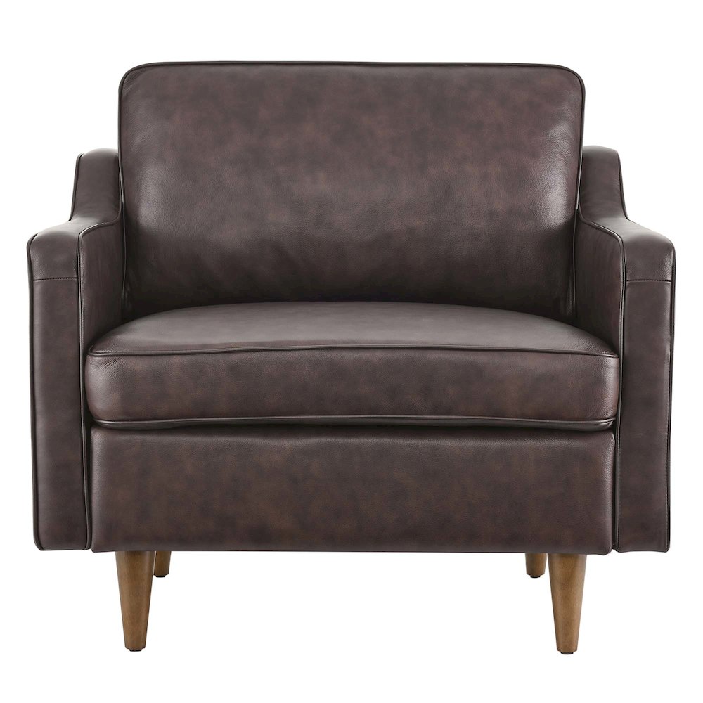 Impart Genuine Leather Armchair. Picture 6