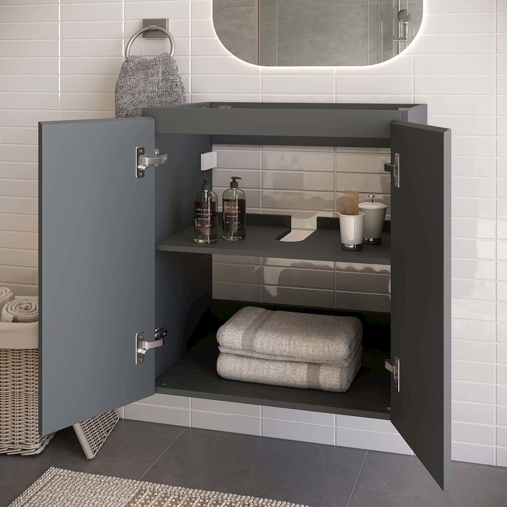 Bryn 24" Wall-Mount Bathroom Vanity (Sink Basin Not Included). Picture 9