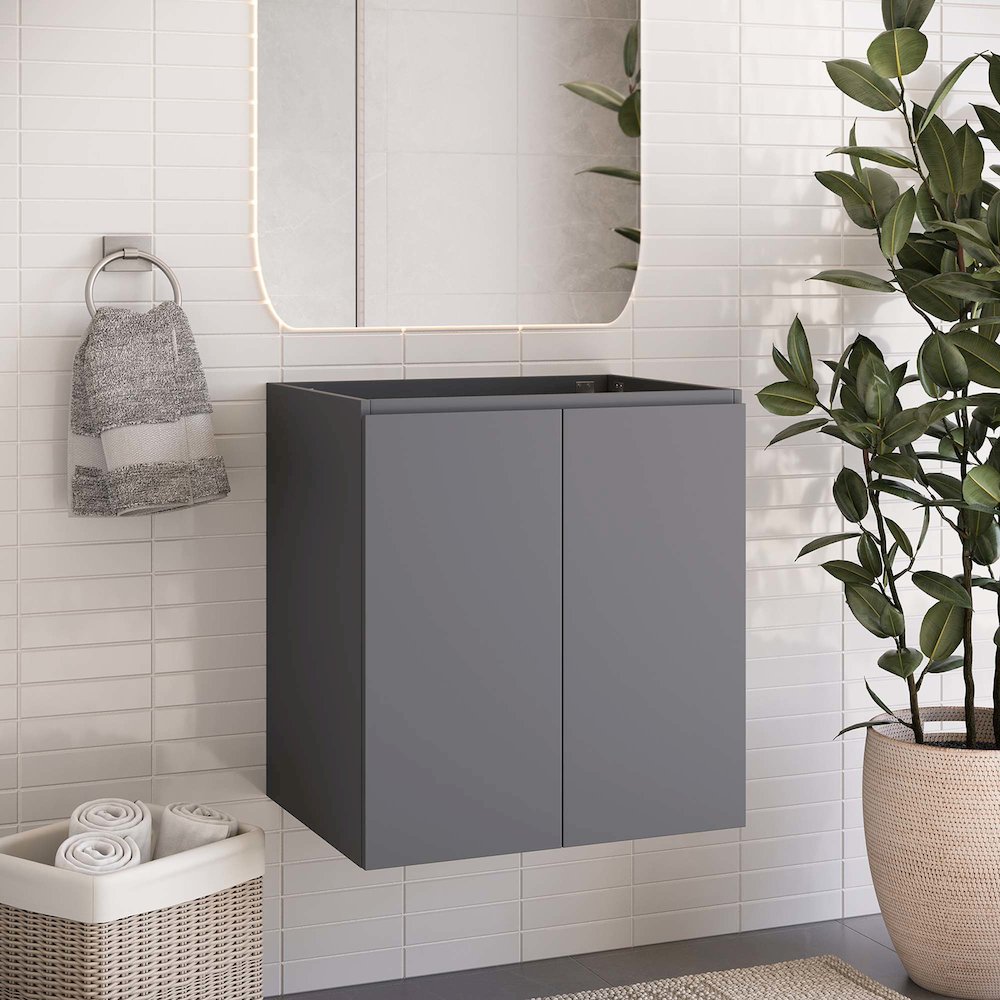 Bryn 24" Wall-Mount Bathroom Vanity (Sink Basin Not Included). Picture 8