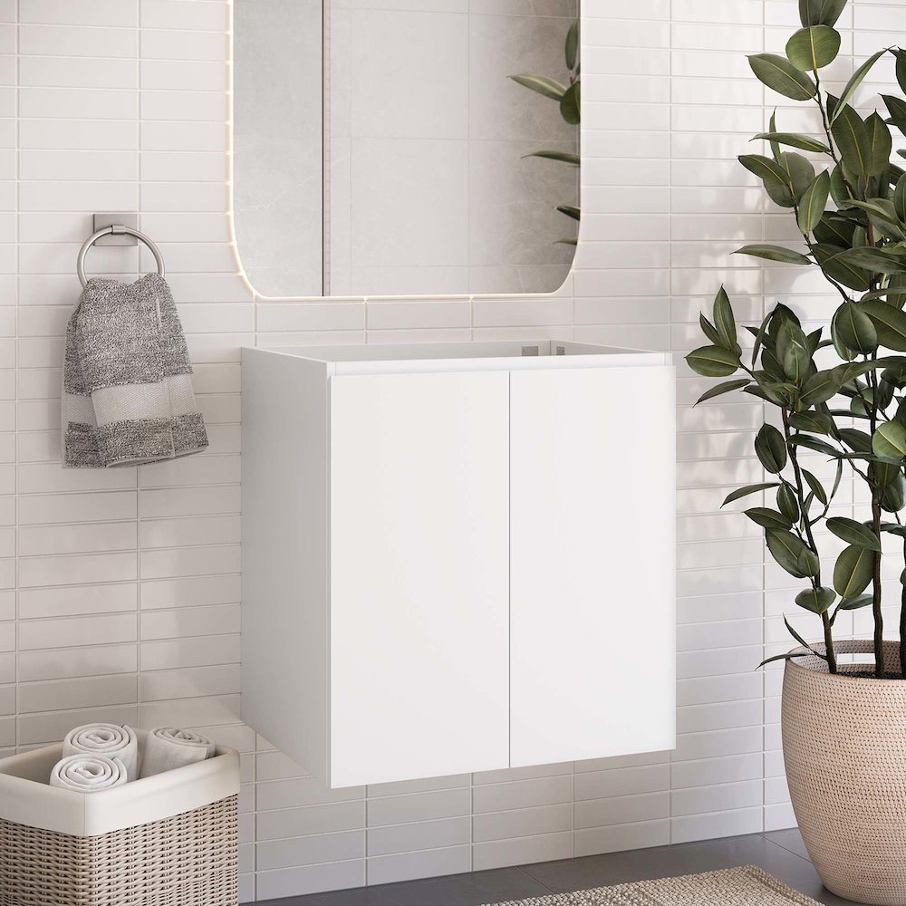 Bryn 24" Wall-Mount Bathroom Vanity (Sink Basin Not Included). Picture 8