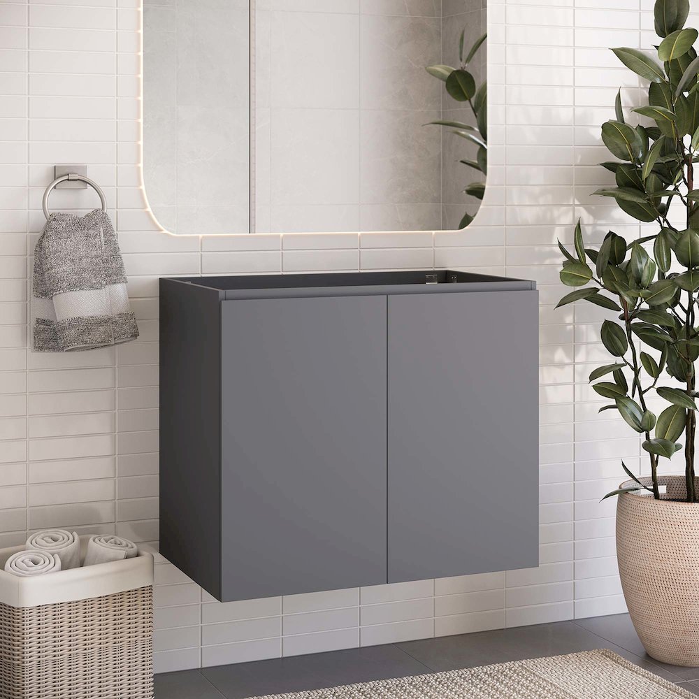 Bryn 30" Wall-Mount Bathroom Vanity (Sink Basin Not Included). Picture 8