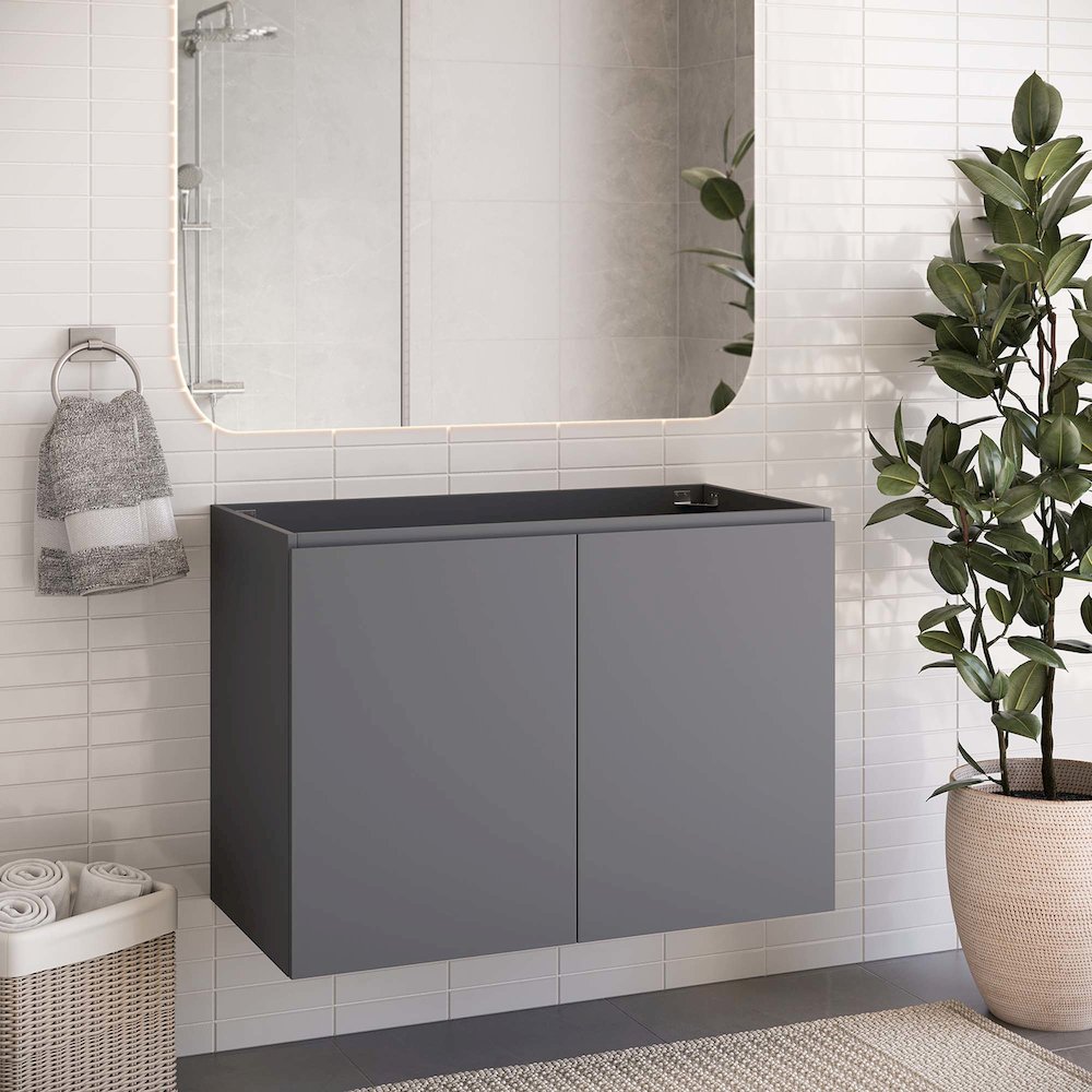 Bryn 36" Wall-Mount Bathroom Vanity (Sink Basin Not Included). Picture 9