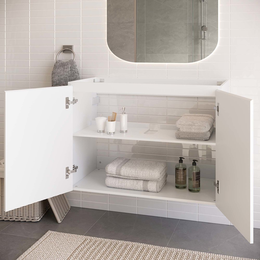 Bryn 36" Wall-Mount Bathroom Vanity (Sink Basin Not Included). Picture 8