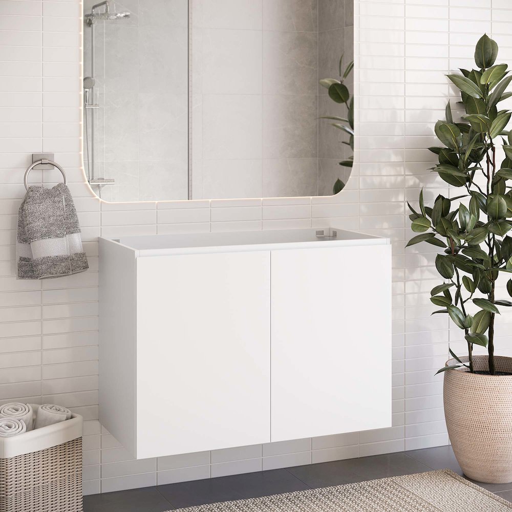 Bryn 36" Wall-Mount Bathroom Vanity (Sink Basin Not Included). Picture 9