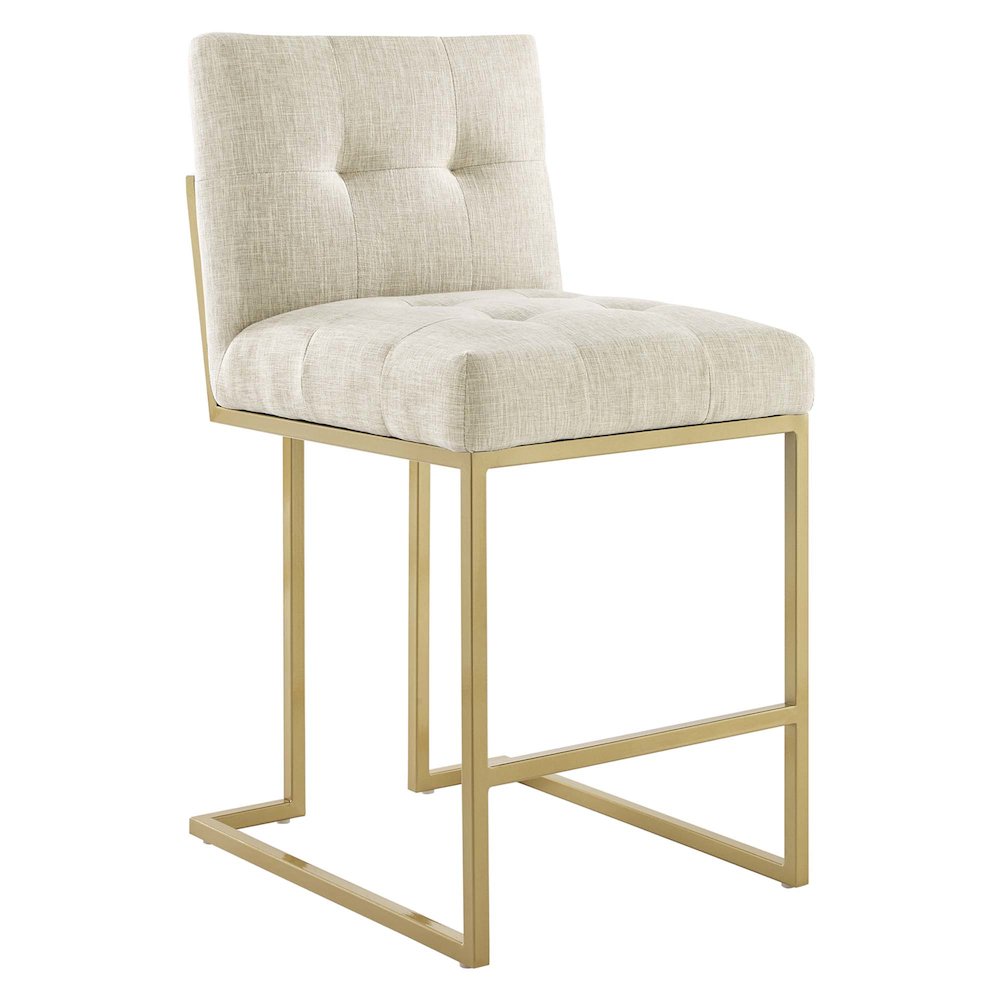 Privy Upholstered Fabric Counter Stool Set of 2. Picture 2