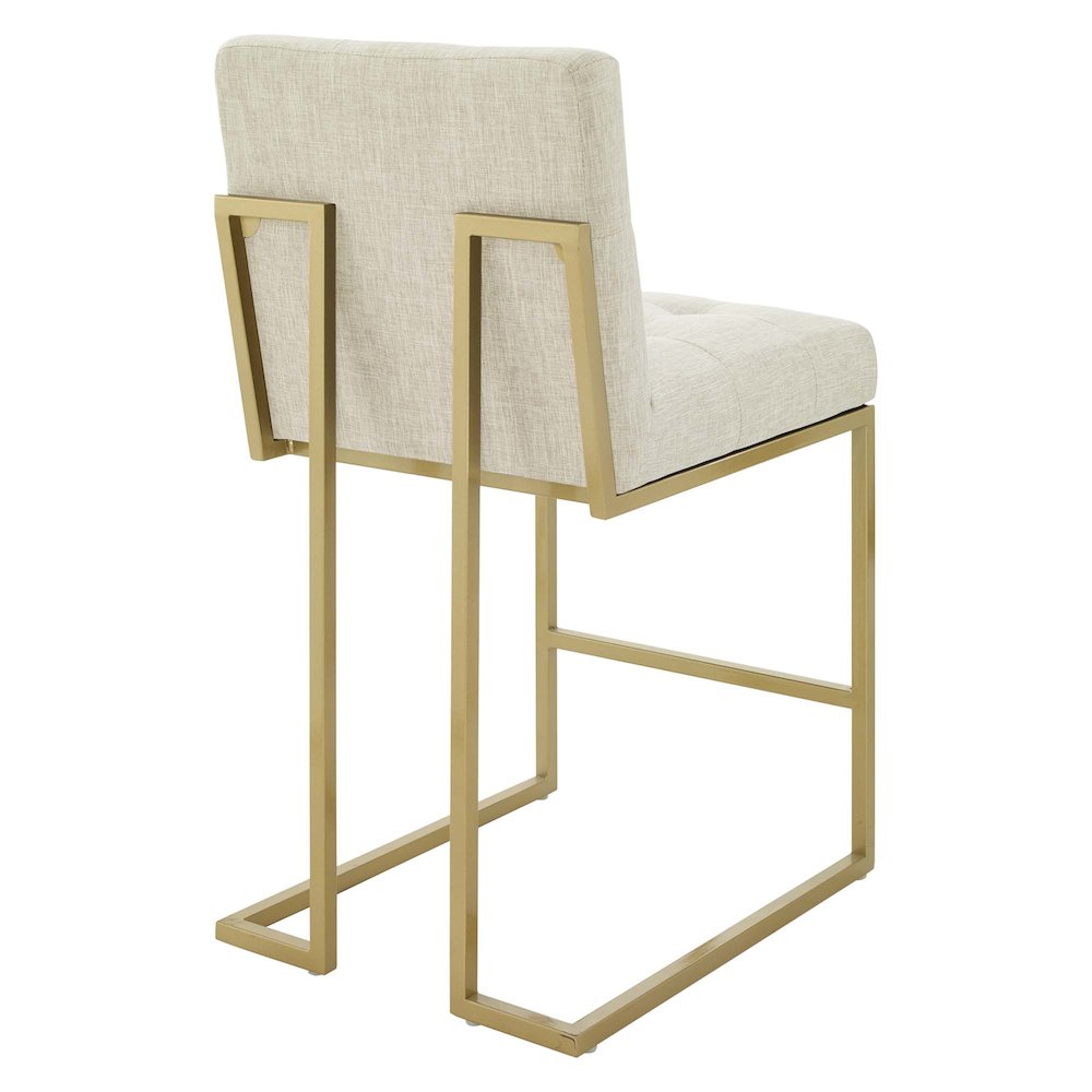 Privy Upholstered Fabric Counter Stool Set of 2. Picture 4