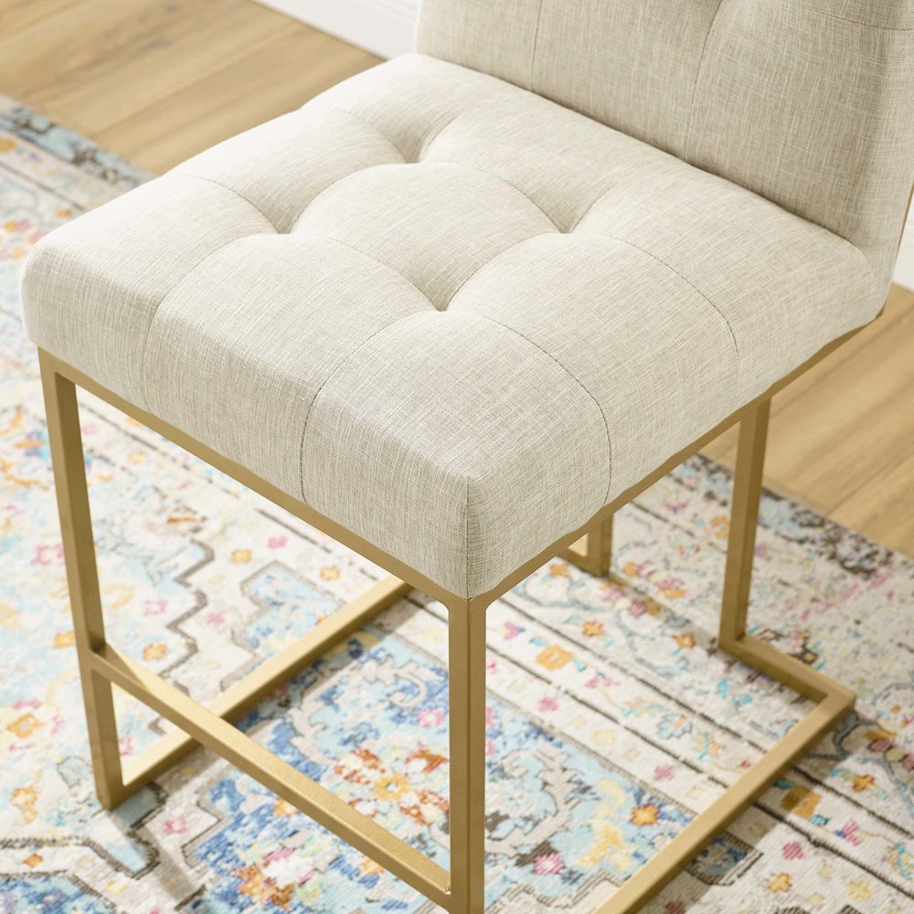 Privy Upholstered Fabric Counter Stool Set of 2. Picture 8