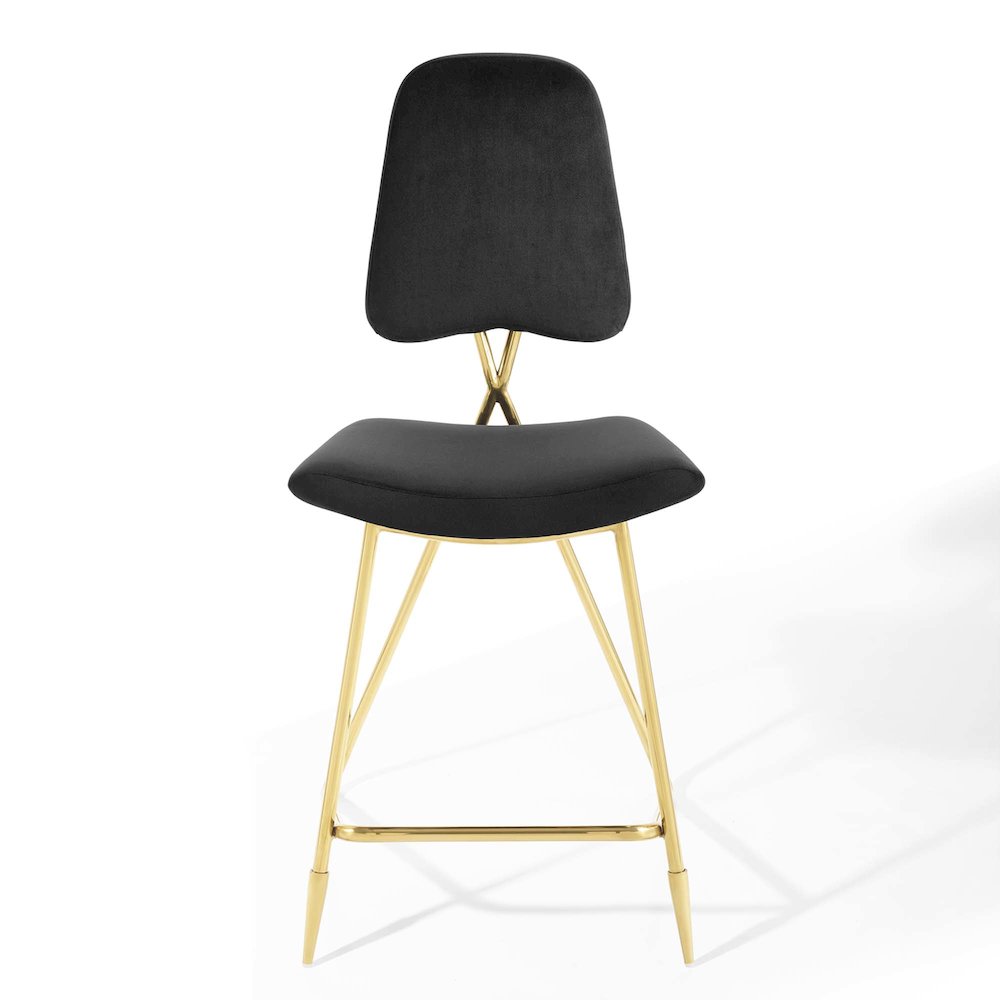 Ponder Performance Velvet Counter Stool Set of 2. Picture 6
