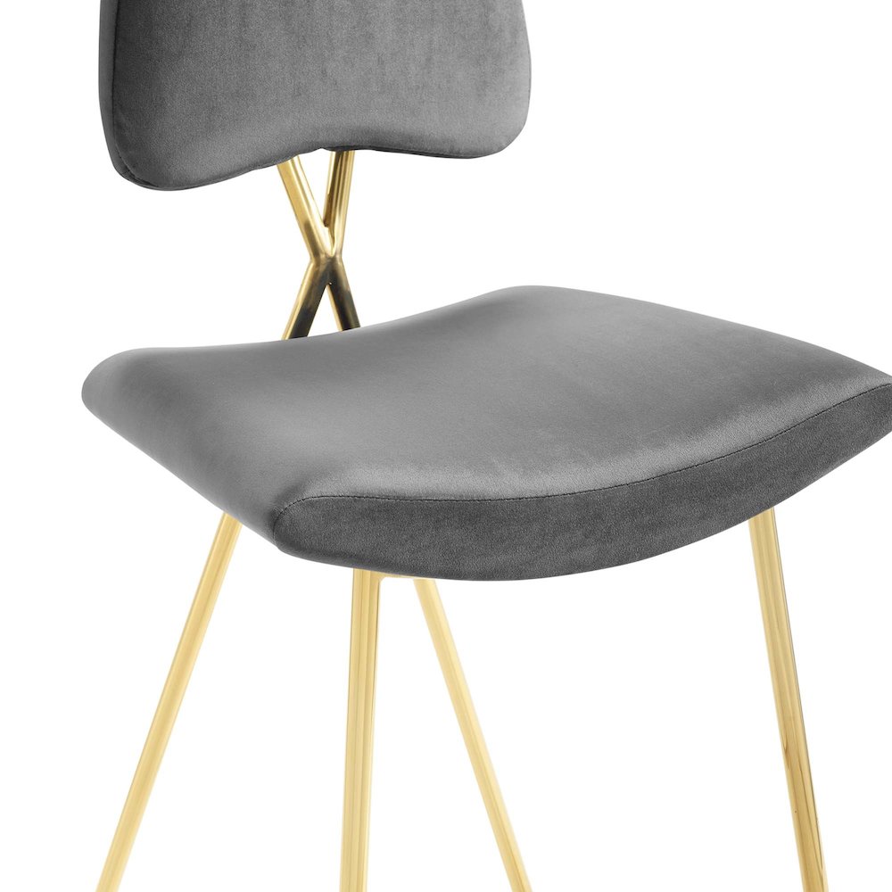 Ponder Performance Velvet Counter Stool Set of 2. Picture 7