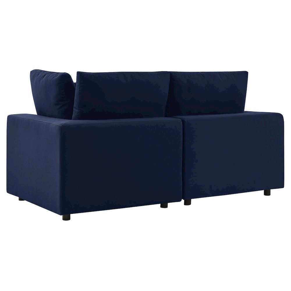Commix Sunbrella Outdoor Patio Loveseat. Picture 4