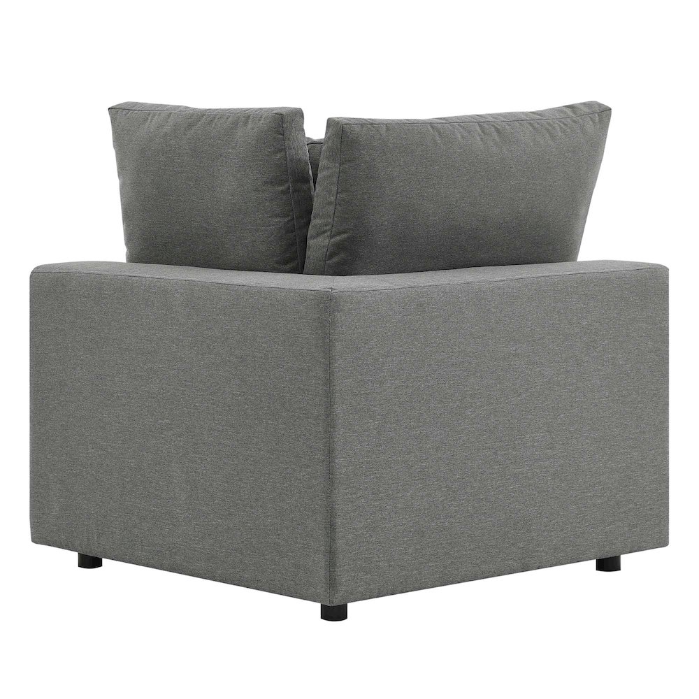 Commix Overstuffed Outdoor Patio Sofa. Picture 10