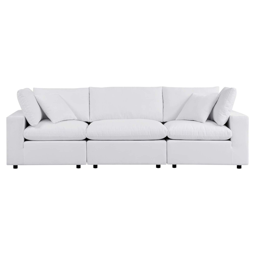 Commix Sunbrella Outdoor Patio Sofa. Picture 3