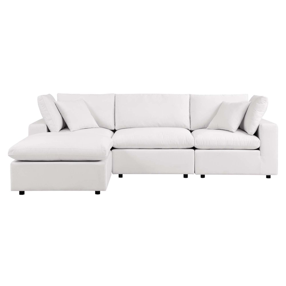 Commix 4-Piece Outdoor Patio Sectional Sofa. Picture 1