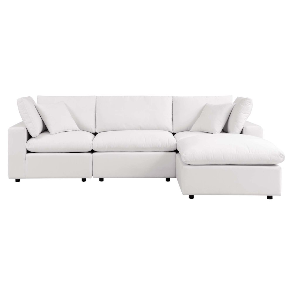 Commix 4-Piece Outdoor Patio Sectional Sofa. Picture 3