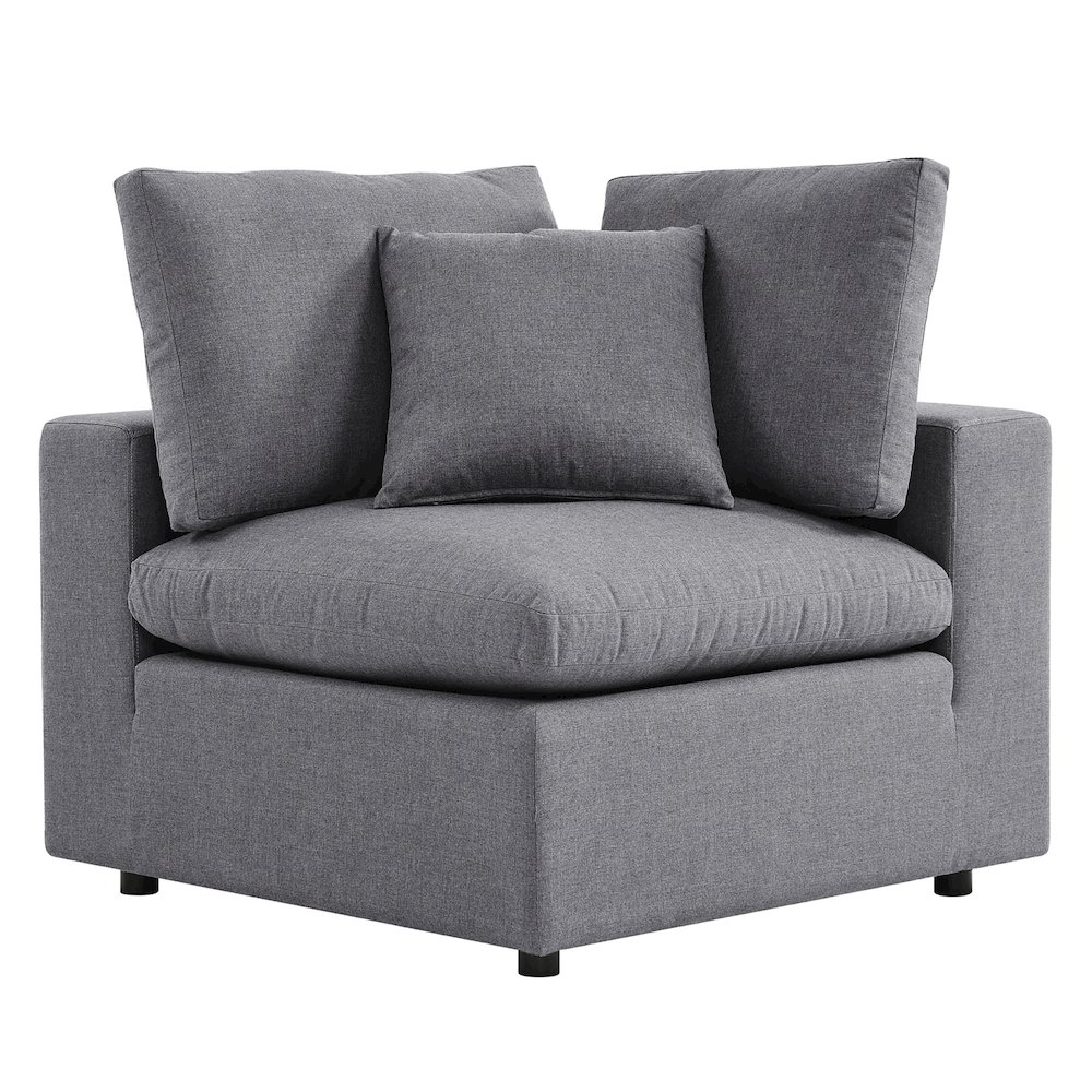 Commix 4-Piece Sunbrella Outdoor Patio Sectional Sofa. Picture 7