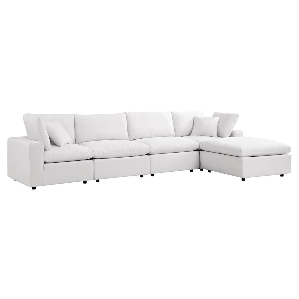Commix 5-Piece Outdoor Patio Sectional Sofa. Picture 1