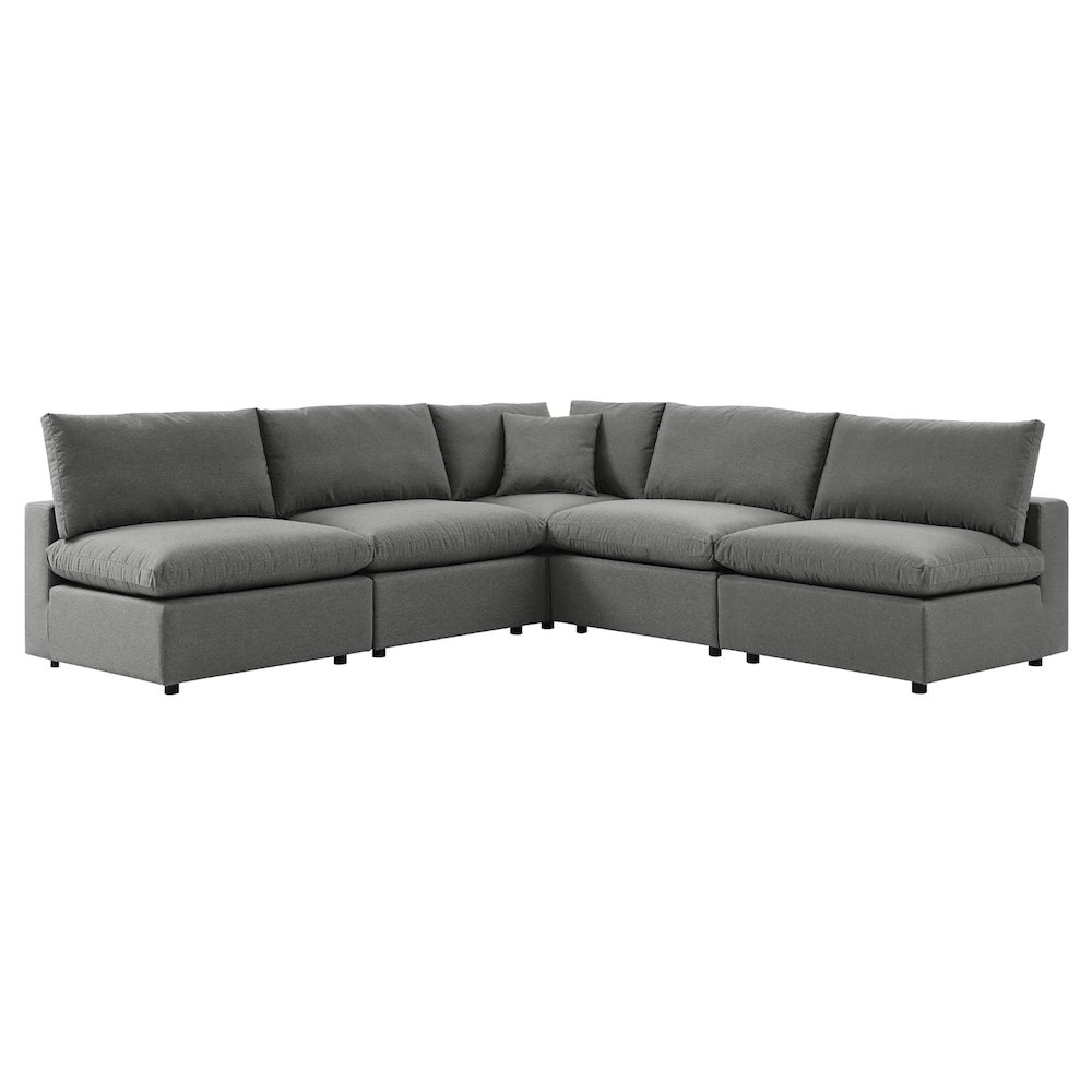 Commix 5-Piece Outdoor Patio Sectional Sofa. Picture 1