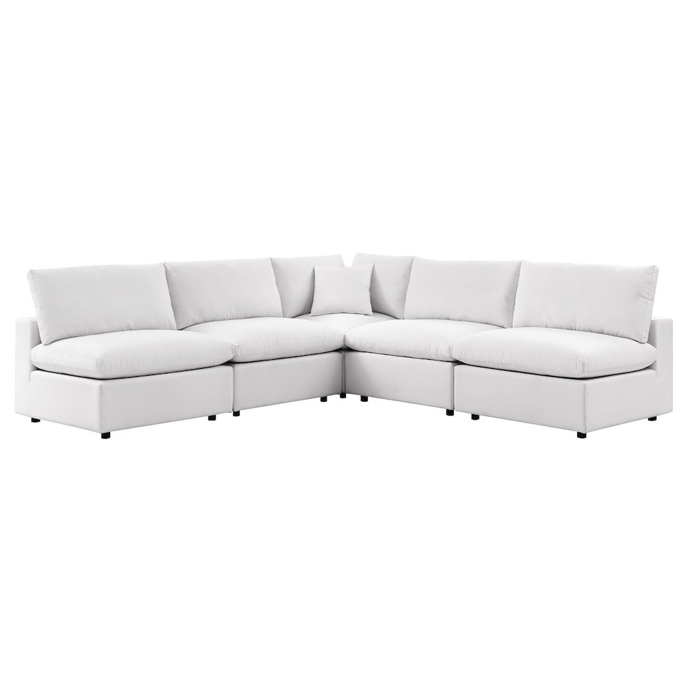 Commix 5-Piece Outdoor Patio Sectional Sofa. Picture 1