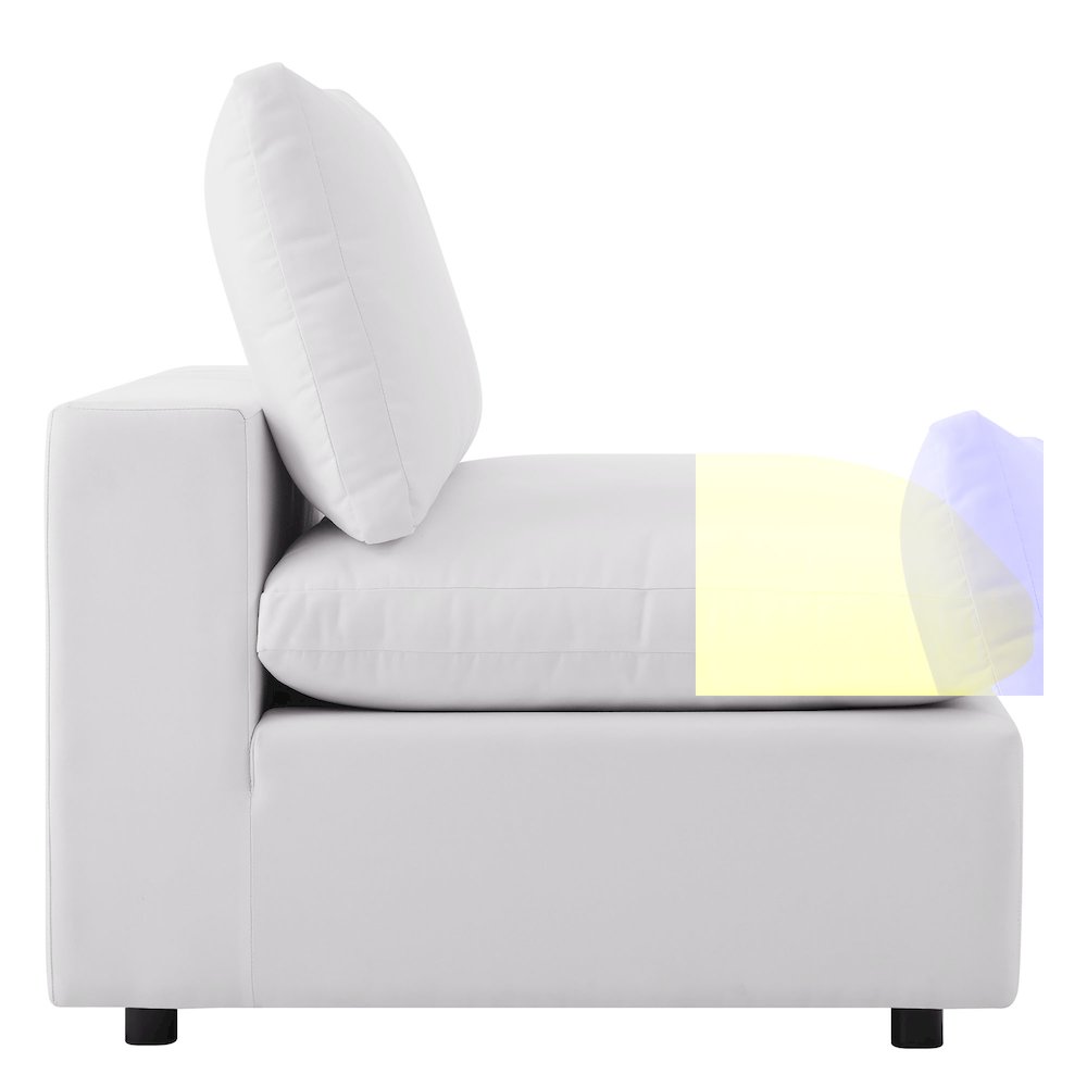 Commix 5-Piece Outdoor Patio Sectional Sofa. Picture 6