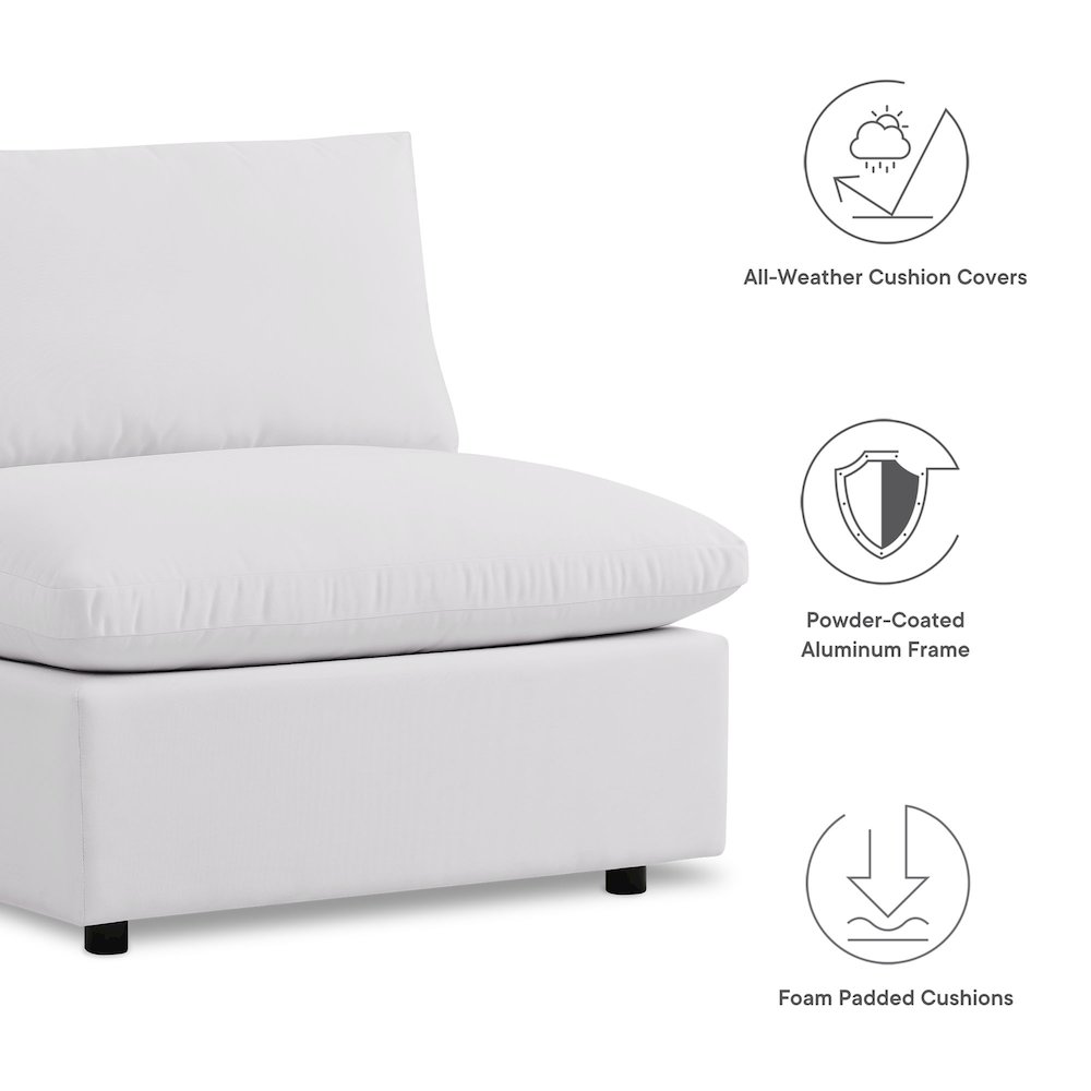 Commix 5-Piece Outdoor Patio Sectional Sofa. Picture 2