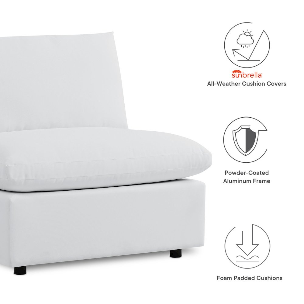 Commix 5-Piece Sunbrella Outdoor Patio Sectional Sofa. Picture 2