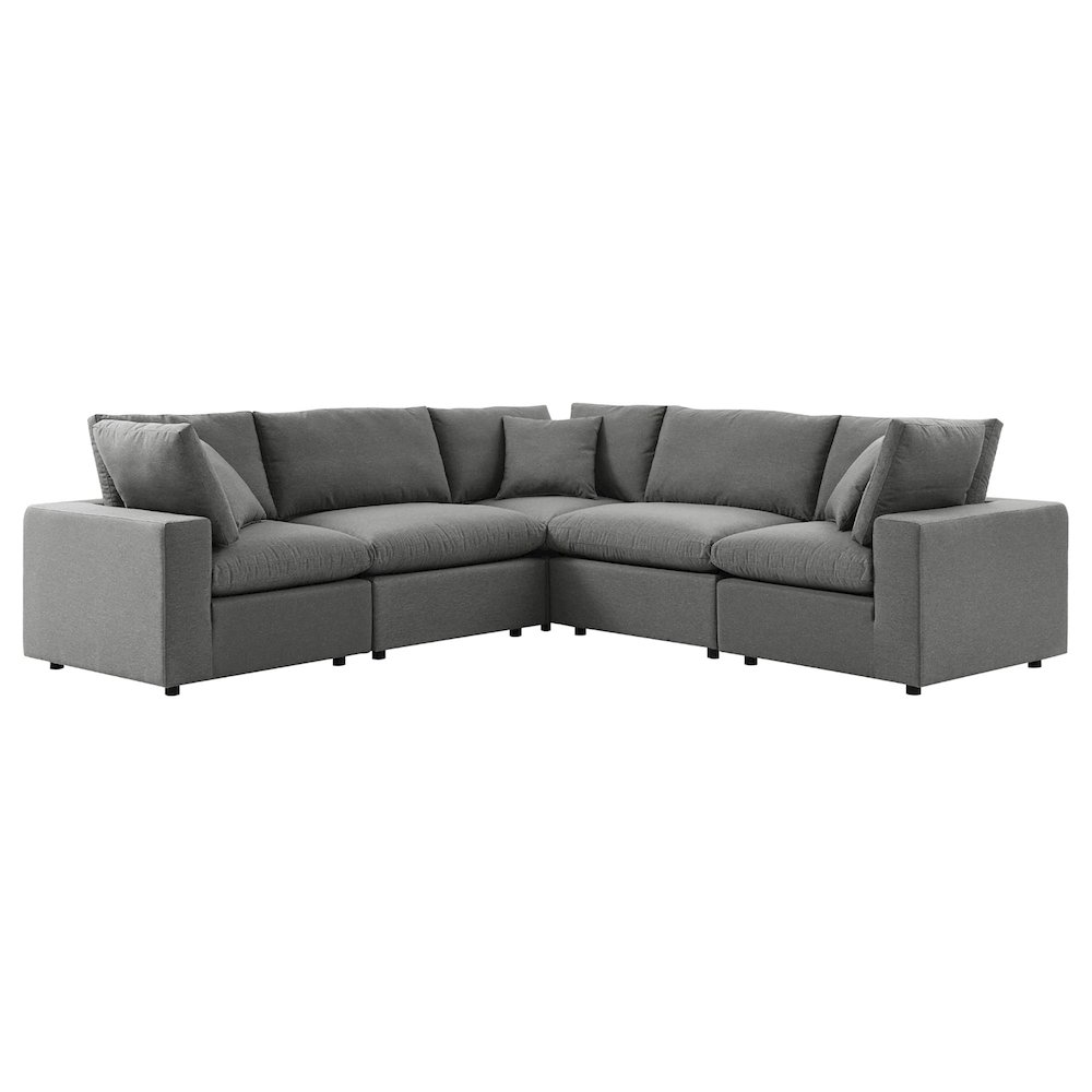 Commix 5-Piece Outdoor Patio Sectional Sofa. Picture 1
