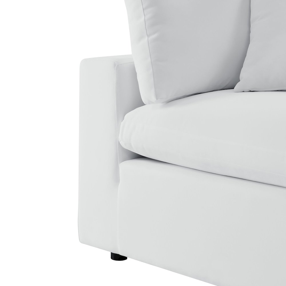 Commix 5-Piece Sunbrella Outdoor Patio Sectional Sofa. Picture 5