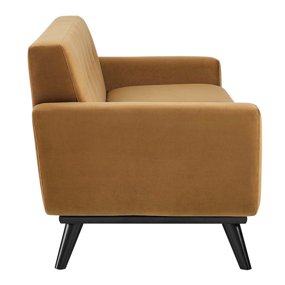 Engage Performance Velvet Loveseat. Picture 3