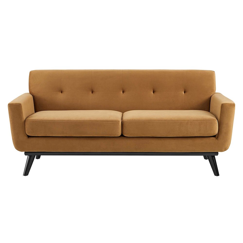 Engage Performance Velvet Loveseat. Picture 6