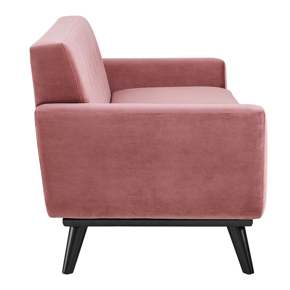Engage Performance Velvet Loveseat. Picture 3