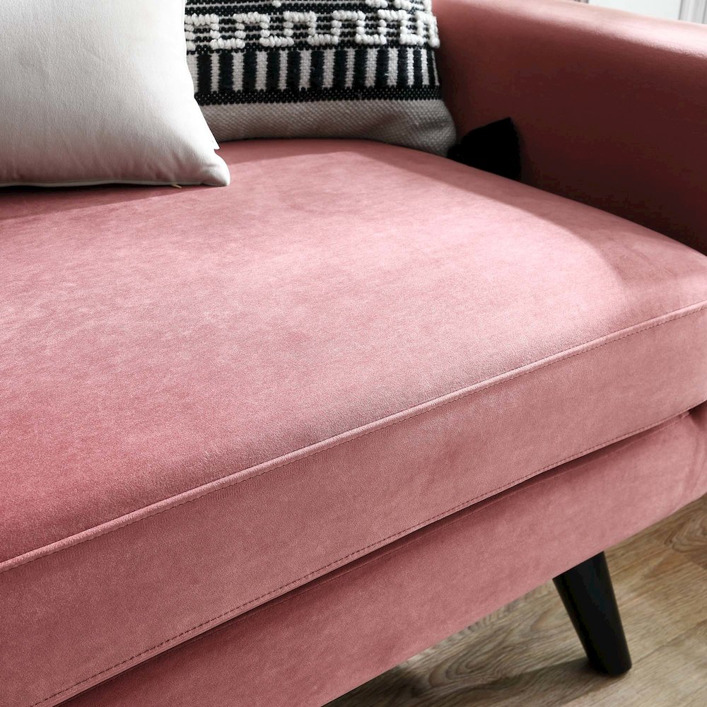 Engage Performance Velvet Loveseat. Picture 8