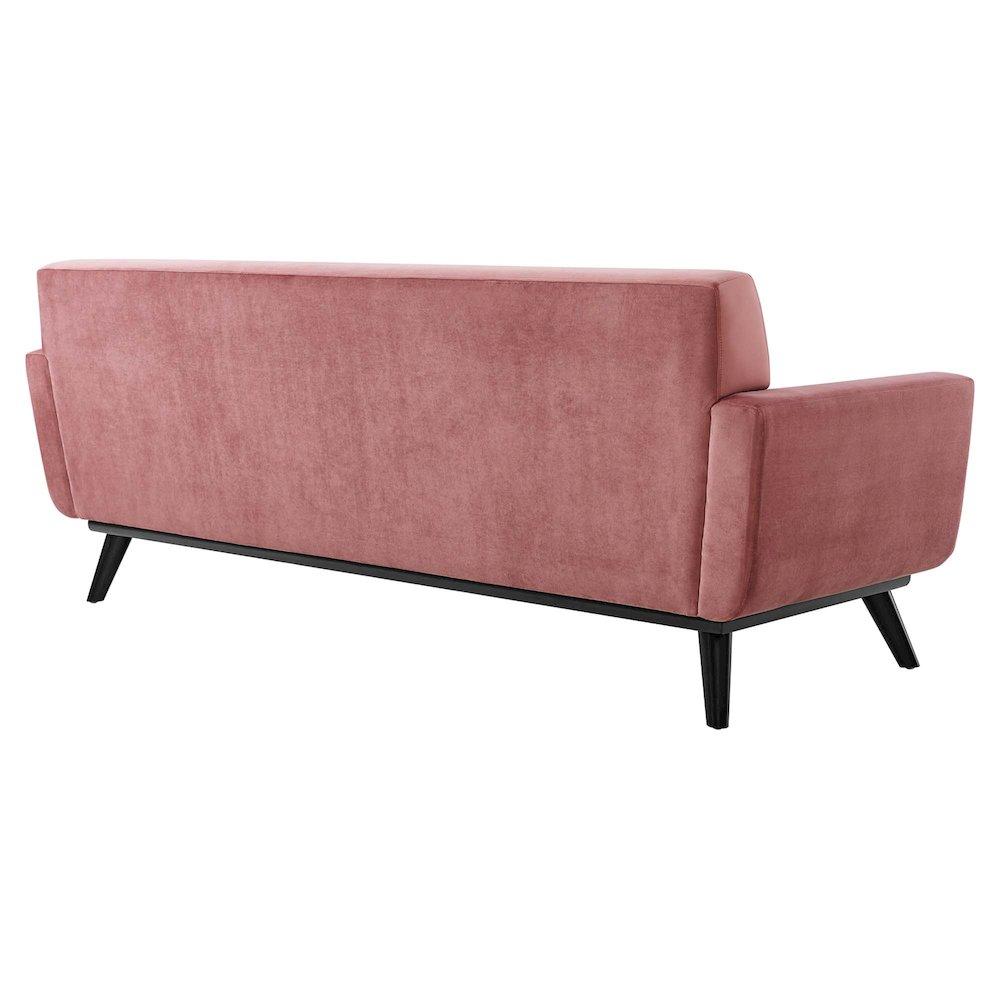 Engage Performance Velvet Sofa. Picture 4