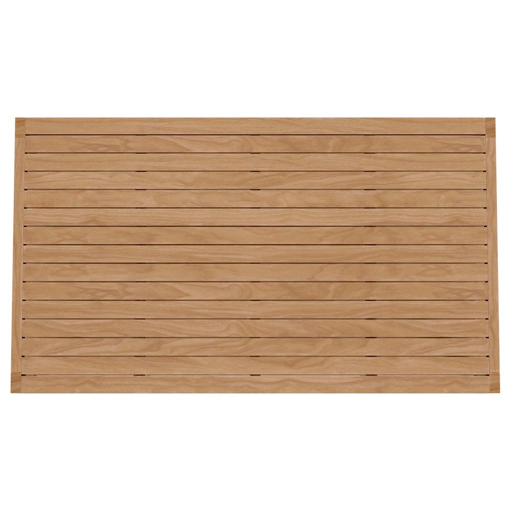 Carlsbad Teak Wood Outdoor Patio Coffee Table. Picture 6