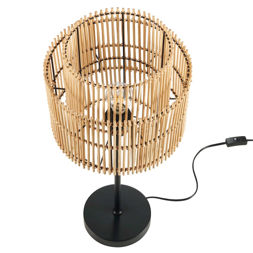 Nourish Bamboo Table Lamp. Picture 5