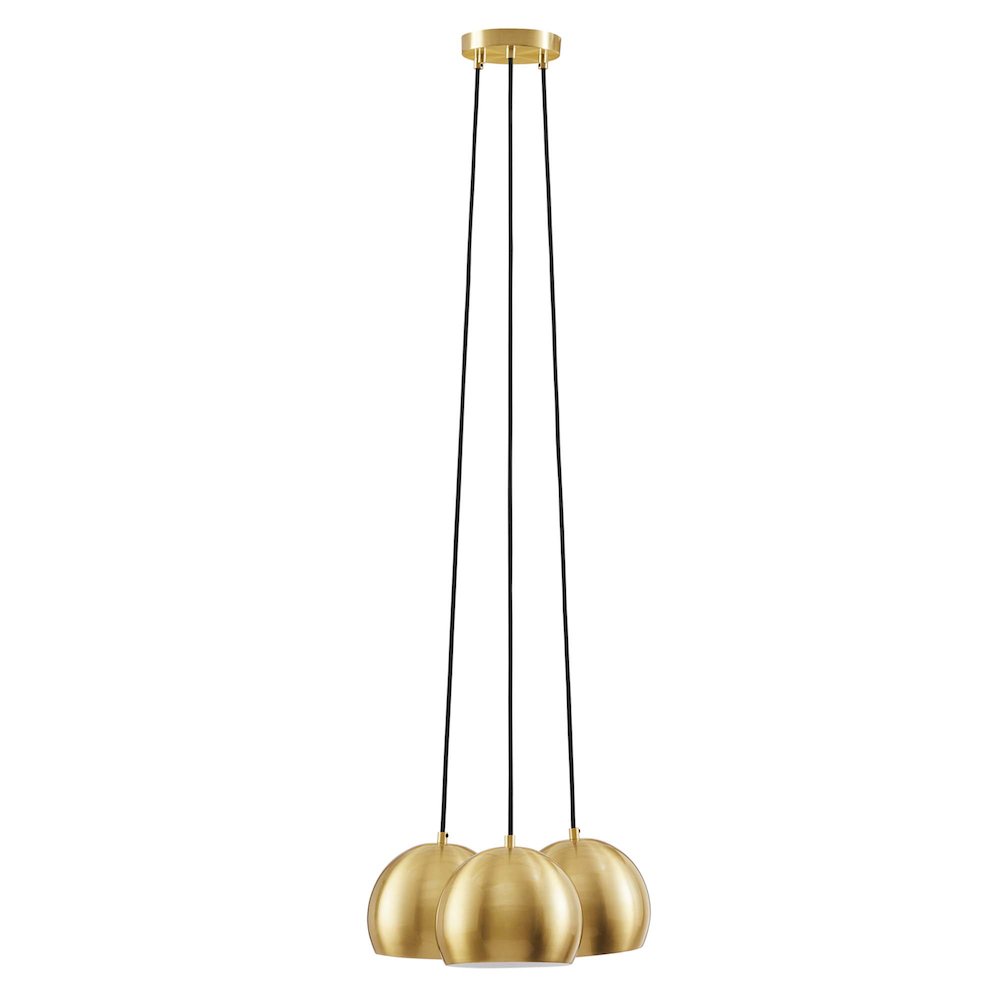 Chalice 3-Light Metal Pendant. Picture 1