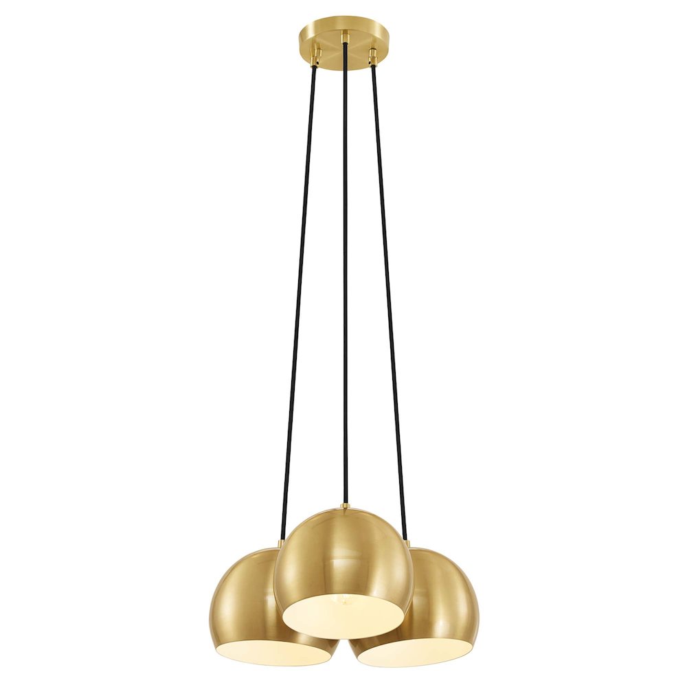 Chalice 3-Light Metal Pendant. Picture 4
