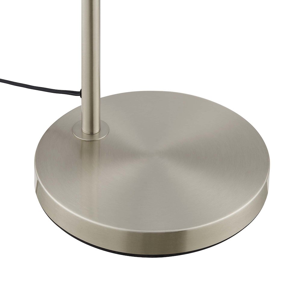 Element Transparent Glass Glass and Metal Floor Lamp. Picture 7