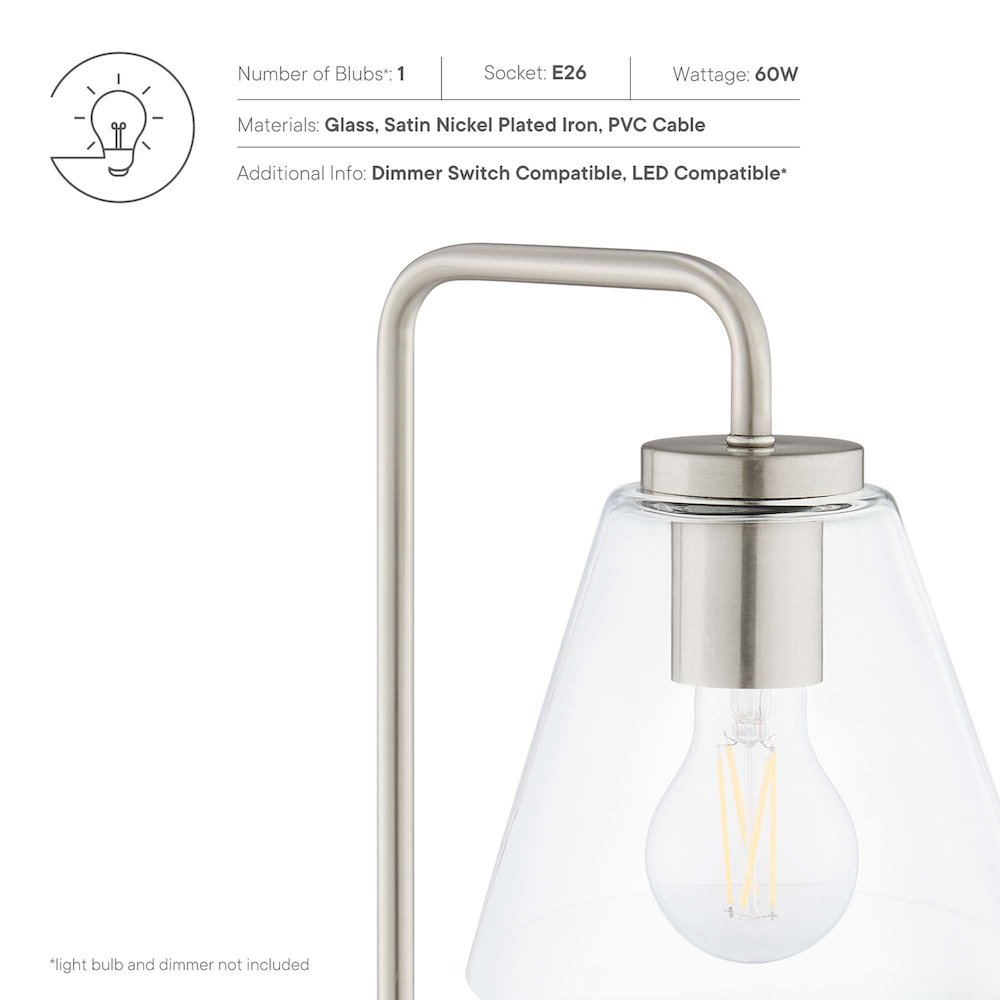 Element Glass Table Lamp. Picture 3