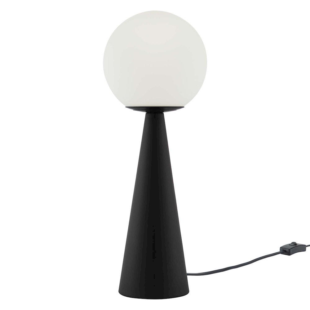 Apex Glass Globe Glass Table Lamp. Picture 1