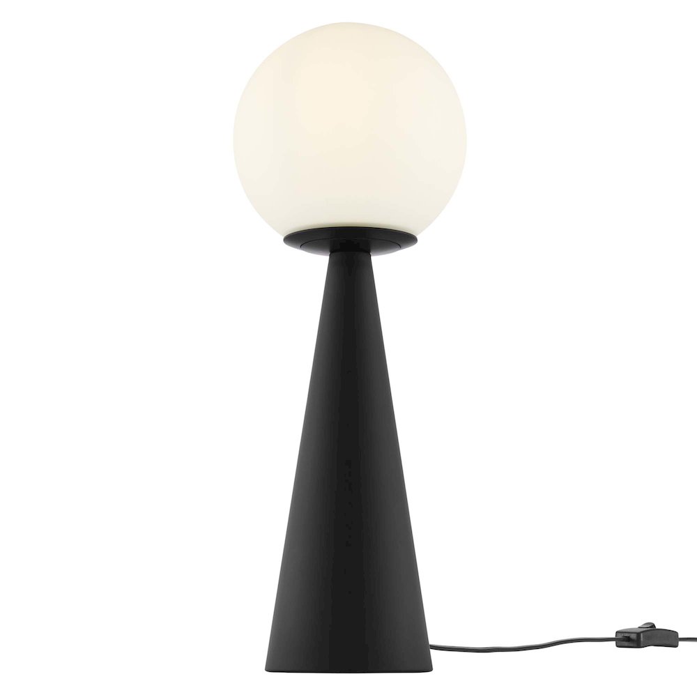 Apex Glass Globe Glass Table Lamp. Picture 4