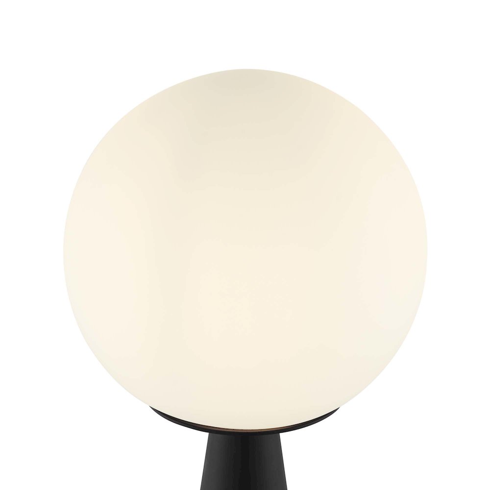Apex Glass Globe Glass Table Lamp. Picture 5
