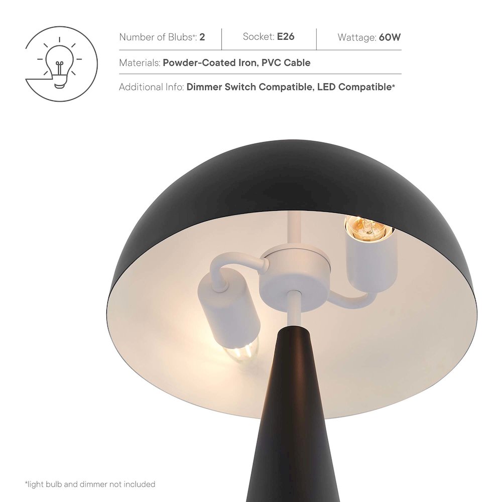 Selena Metal Table Lamp. Picture 3