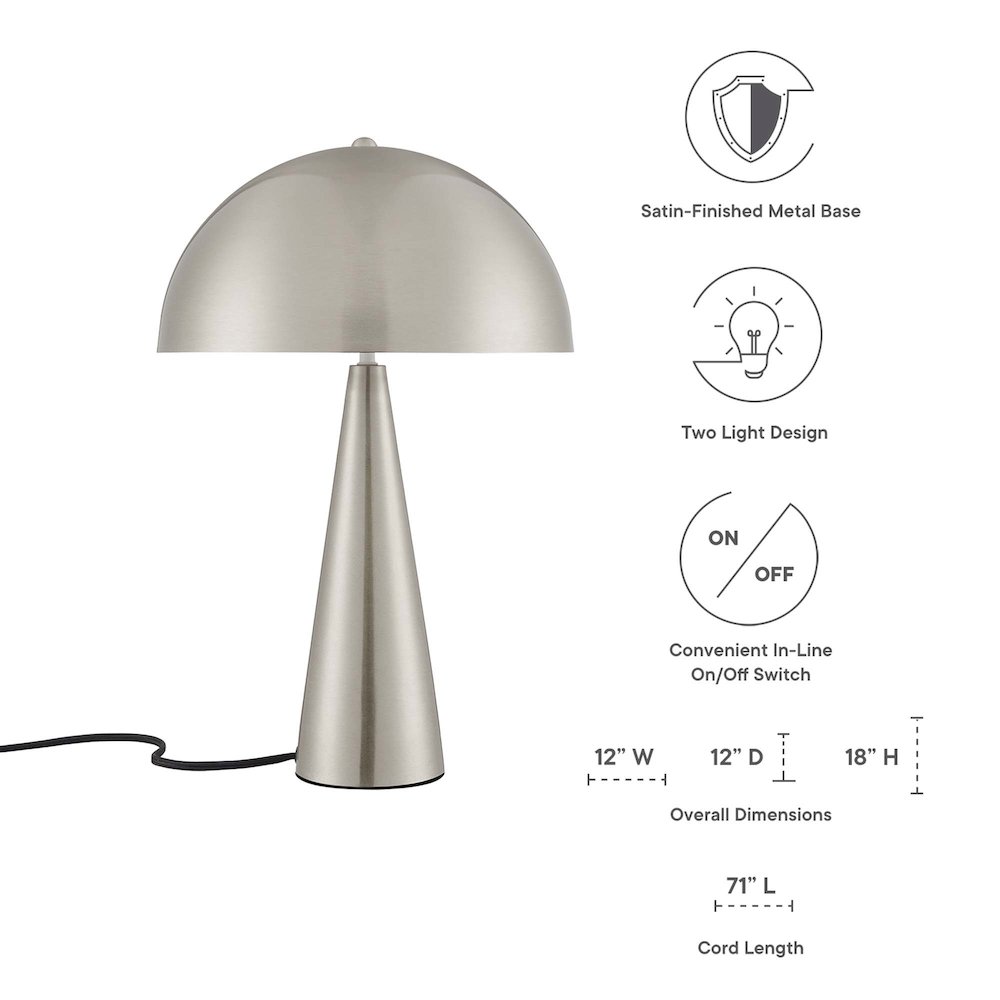 Selena Metal Table Lamp. Picture 2