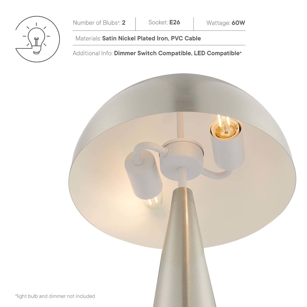 Selena Metal Table Lamp. Picture 3