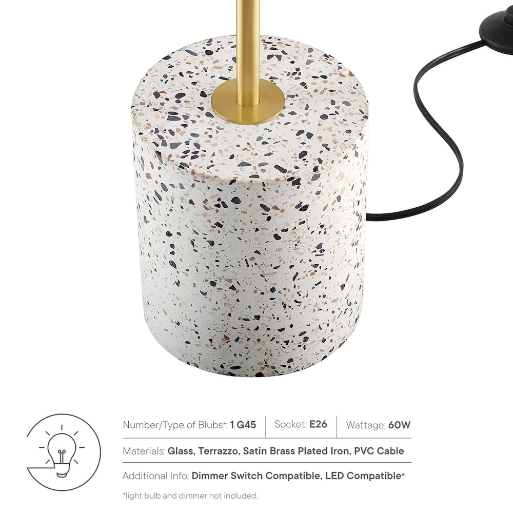 Logic Terrazzo Floor Lamp. Picture 3