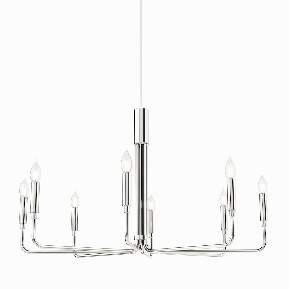 Rekindle 8-Light Chandelier. Picture 4